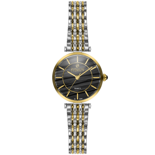 Serene Silver White Black