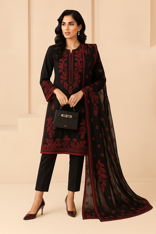 red dress for wedding function